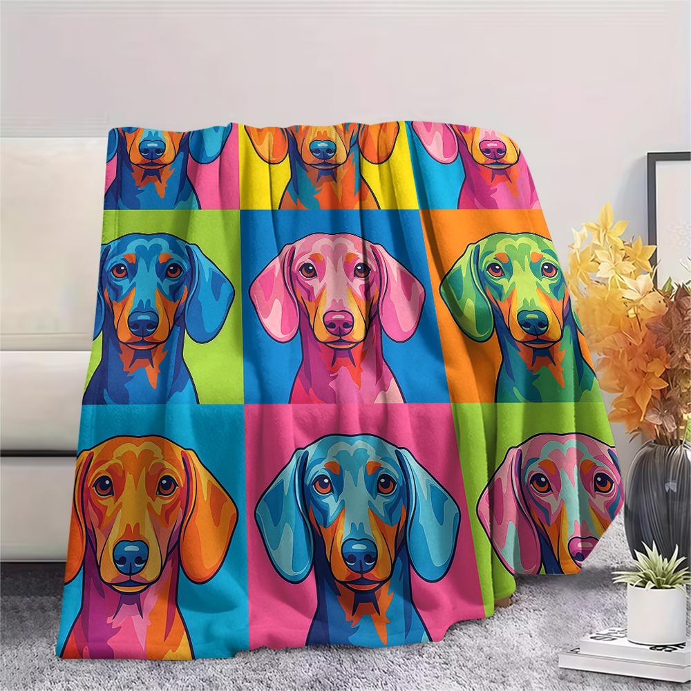 Colorful nine grid cat dog Print Flannel Blanket,High quality Comfortable for All Seasons,Home Decor,Warmth and Comfort,Perfect for Christmas Gifts
