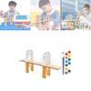 Kindergarten Students Wooden Assembled Cable-stayed Bridge Handmade Kit Cognitive Educational Toy Wholesale