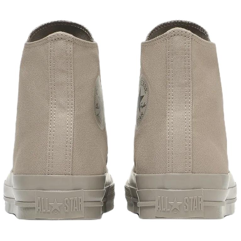 Converse Кеды All Star с квадратным носком, удобные, дышащие, высокие, из холста, унисекс, цвет Камень-Бежевый 31316970