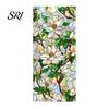 Non Adhesive Window Decal Privacy Film Stained Glass Floral Static Cling Decorative Sticker UV Blocking Heat Control for Doors Windows Decoration