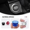 Car Logo Cigarette Lighter Dust Proof Plug Cover Cigarette Lighter Button For KIA K5 K2 Rio Optima Sportage Venga Sorento Stonic pzce30