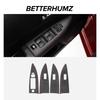 Betterhumz Для Mazda 6 2006-2015 Из Алькантары Накладки на Панель Управления Окнами и Дверями Автомобиля Аксессуары для Тюнинга Интерьера Автомобиля