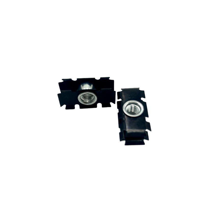 Plum Blossom Spring Washer, Sunflower Nut, M6 Mountain Bike Fork Tube and Display Stand Internal Connector Nut