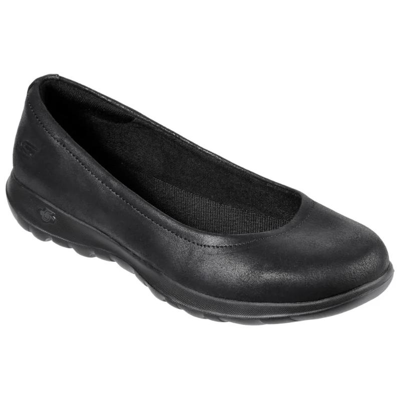 Skechers Go Walk Lite Gem Удобные Легкие Повседневная Обувь Женская обувь Черный 15395-BBK