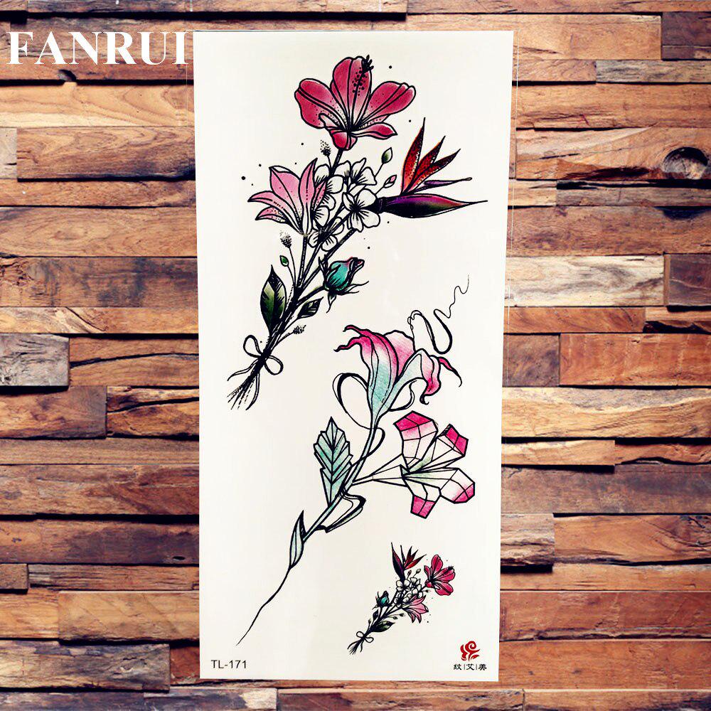 3D Scorpion Temporary Tattoos Realistic Fake Dreamcatcher Wolf Fox Owl Tatoos Sticker For Women Men