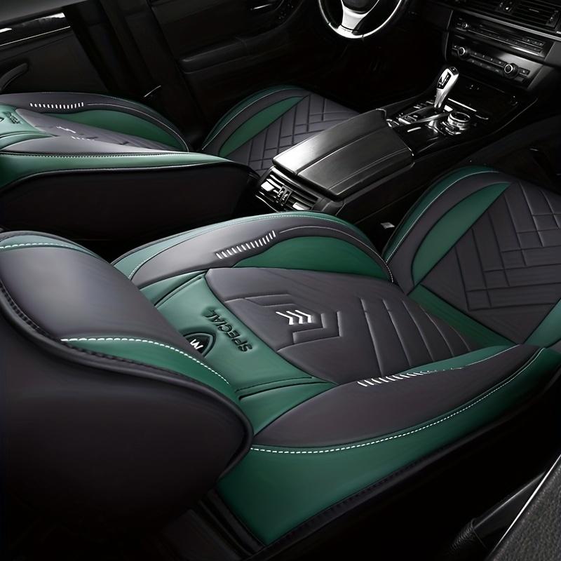 5- Чехлы на сиденья, новые, премиум-класса, универсальные, полный пакет, полное покрытие, полностью из искусственной кожи, дышащие, защита для автомобильного сиденья, чехол на подушку