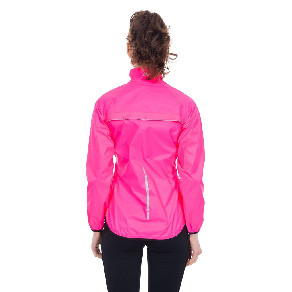 TRESPASS Womens/Ladies Beaming Packaway Hi-Vis Jacket