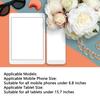 Touchable Bathroom Phone Holder No-drill Wall Mount Tablet Case  Device Protection