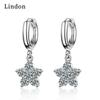 Lindon Women's Zircon Copper Alloy Earrings - Wedding Party Gift Pendant Earrings