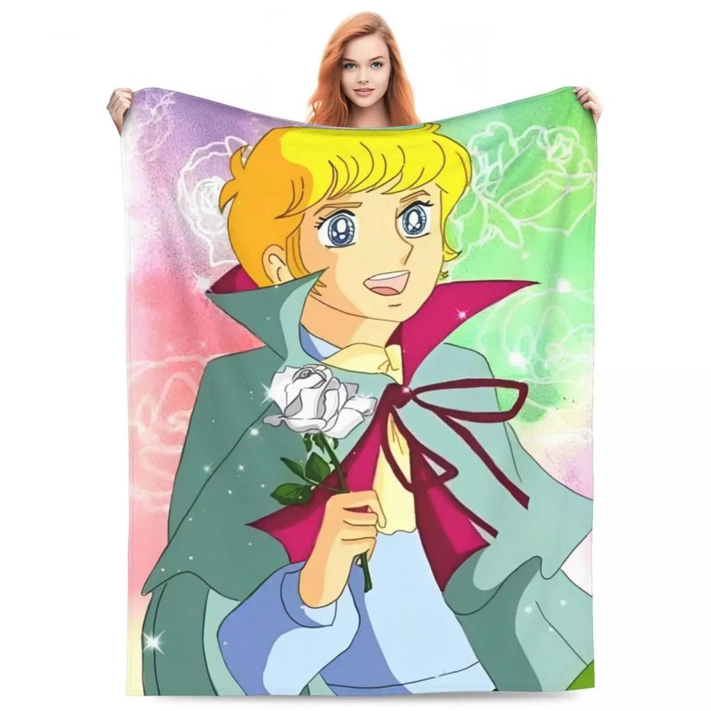 Манга Кэнди Кэнди Флисовые Одеяла Драма Приключения На Заказ Пледы для Дивана Постельного Белья Гостиной