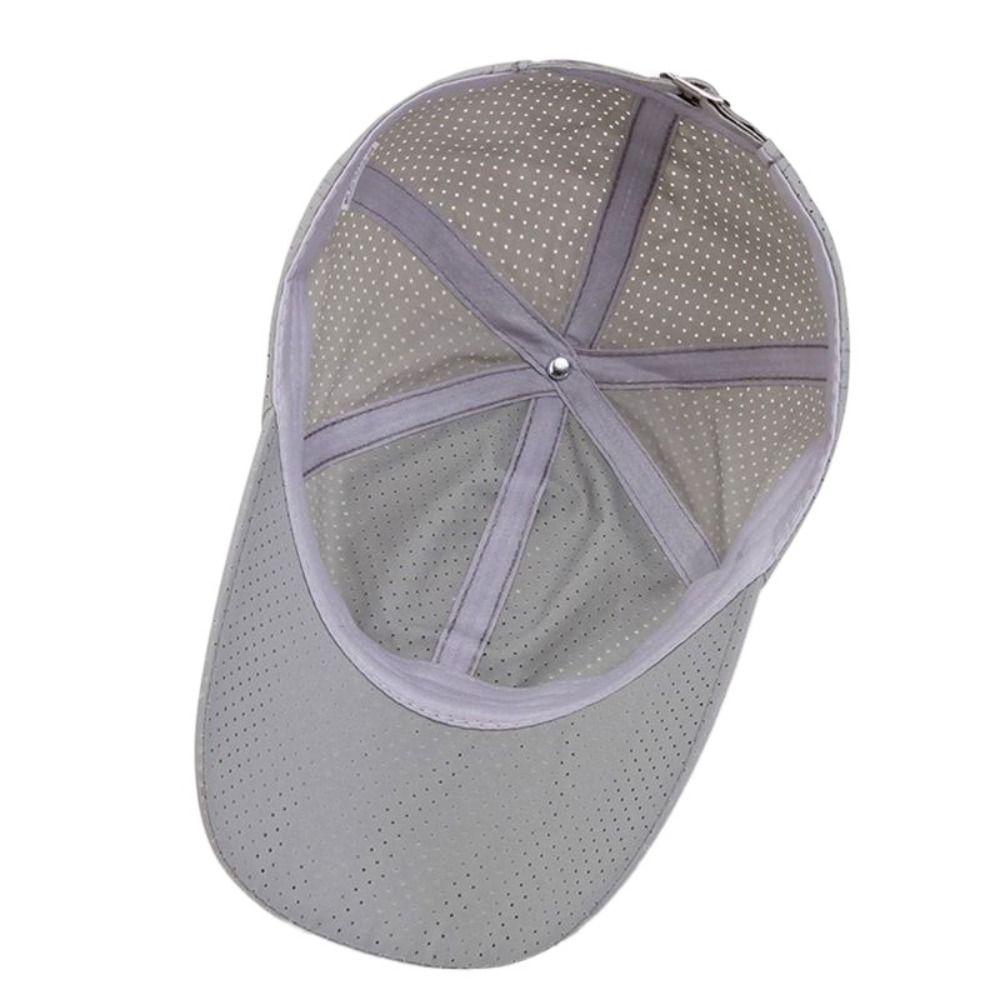 UV Protection Men Baseball Cap Quick Dry Sports Cap Breathable Sunscreen Sun Hat  Female