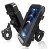 360°Rotation Waterproof Bike Phone Mount Cell Phone Holder for Motorcycle and Bike Handlebars