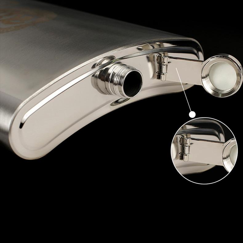 8/18/32/48/64 унций негабаритная бутылка для виски, бутылка для виски, сумка Cccp, портативная фляжка для алкоголя из нержавеющей стали