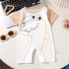 Summer Pure Cotton Baby Romper - Short Sleeve Infant Jumpsuit Onesie