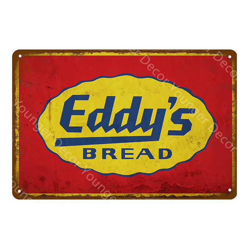 Еда, декор для хлеба, мороженое, молоко, клубника, соленые огурцы, вафли, металлические жестяные вывески, винтажный постер, настенная художественная табличка YI-010