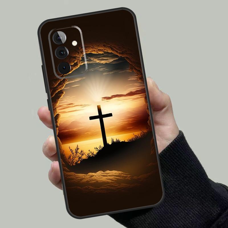 Христианская вера Иисус Чехол Для Samsung Galaxy A14 A24 A34 A54 A72 A52 A32 A22 A12 A51 A71 A33 A23 A13 A53 Чехол