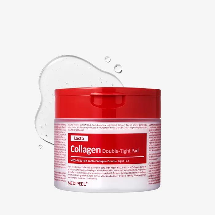 Red Lacto Collagen Double Tight Pad 270 мл (70 подушечек)