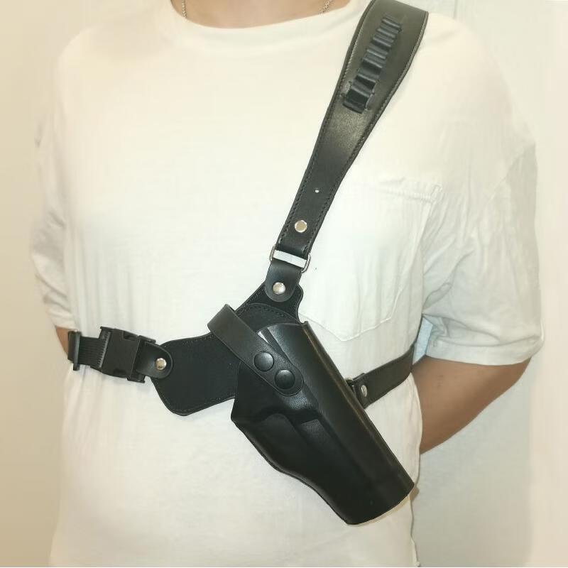 YUNMING Western Style Leather Quick Draw Pistol Holster