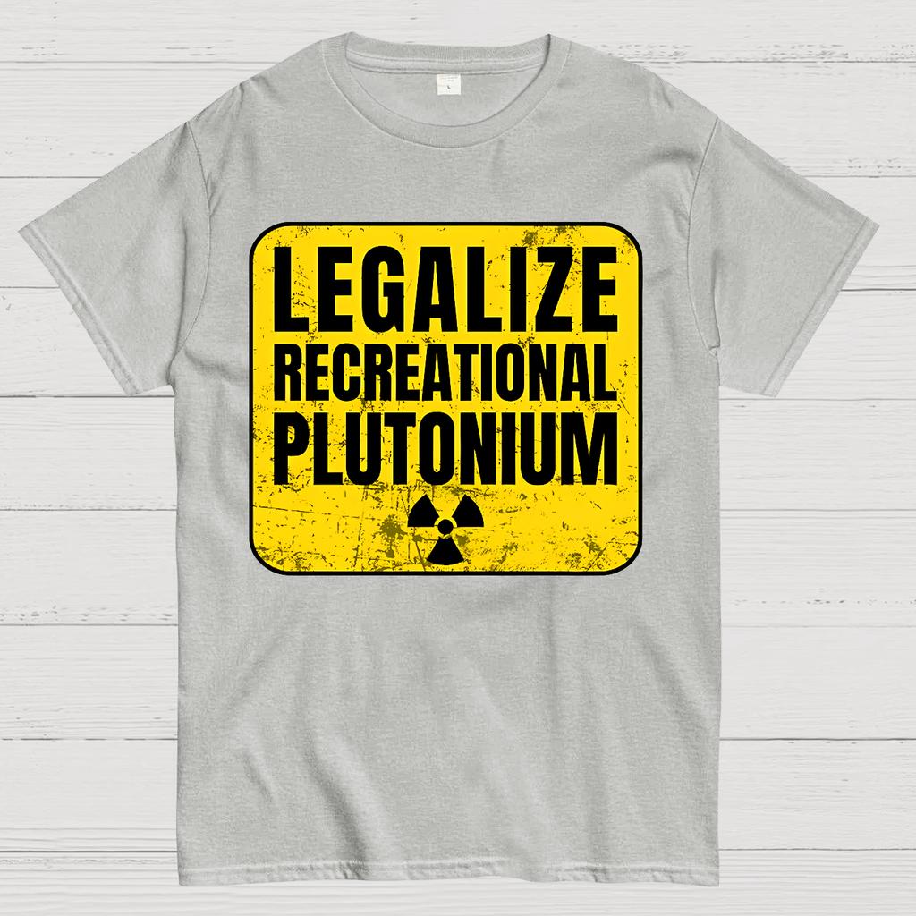 Legalize Recreational Plutonium Active Cotton Summer Casual Cool Loose T-Shirt