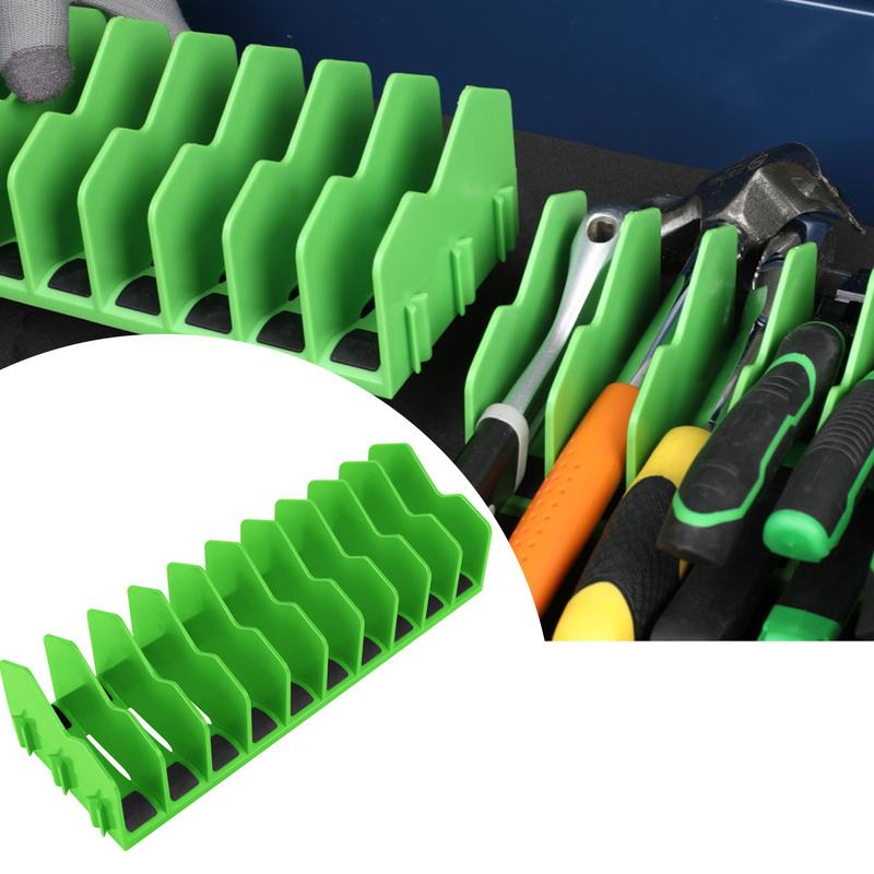 Органайзер для плоскогубцев Держатель для плоскогубцев и органайзер для кусачек 10 слотов Ящик для плоскогубцев Хранение в ящике для инструментов Для кусачек Молотки Ручные инструменты