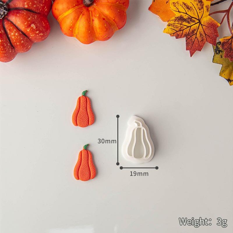 Серия Хэллоуин Мультяшные Элементы Мягкая Керамика Полимерная Глина Резак Форма Тыква Череп Форма DIY Серьги Подвески Инструменты для Рукоделия