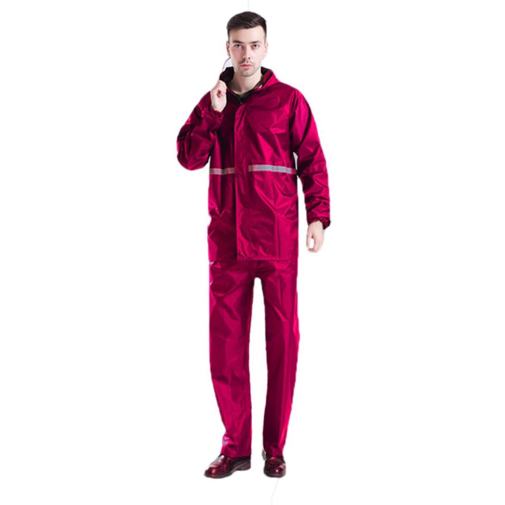 Breathable Outdoor Travel Raincoat Suit Impermeable Women/Men Hooded Rainwear