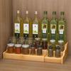 Expandable Kitchen Cabinet Organizer Bamboo Seasoning Organizer Spice Rack Organizer  Kitchen