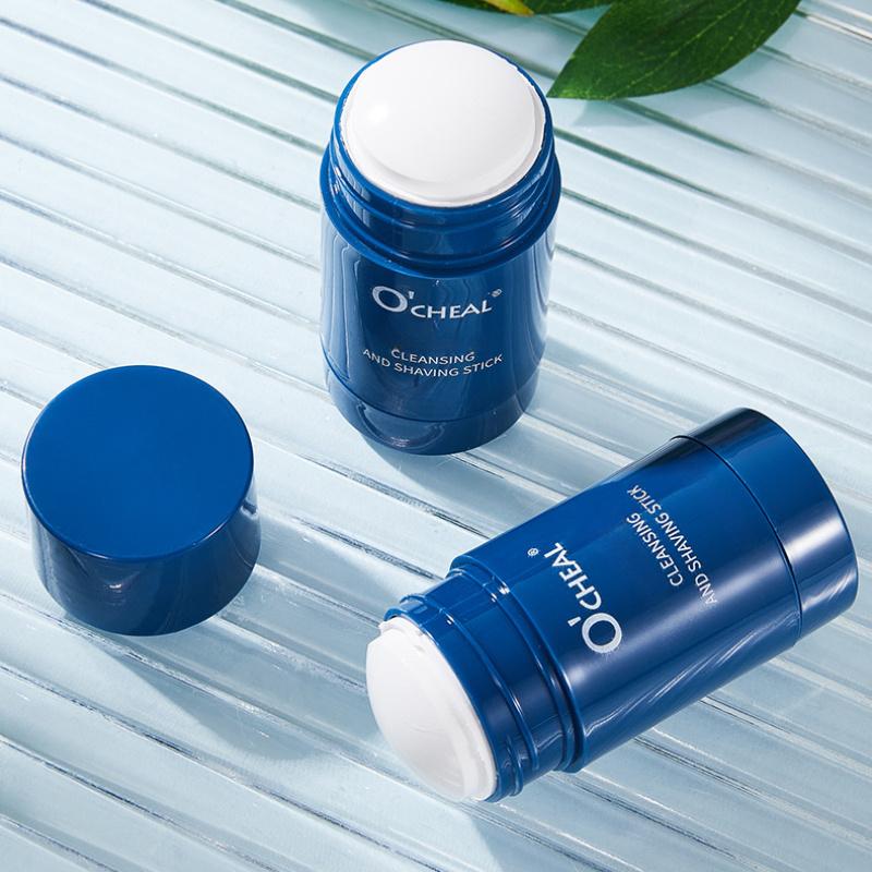 1 шт. Очищающий бритвенный стержень, мужская пена для ухода, смягчающая бороду, ручное бритье, крем для бритья, гель, удобно носить с собой, мягкая текстура, гипоаллергенный, подходит