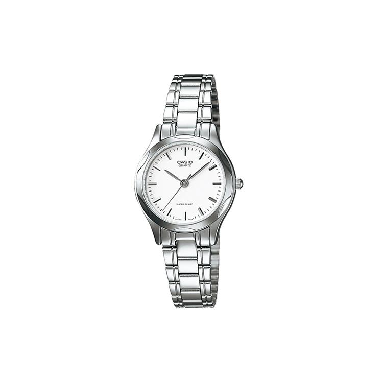 Casio Женские часы стандартной серии 24 мм Серебристые LTP-1275D-7A LTP-1275D-7A