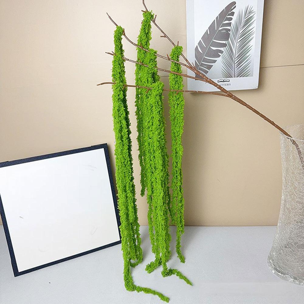 Multicolor Amaranthus Artificial Hanging Plant Ornament Accessories Simulated Amaranthus Caudatus Yarn Photo Props