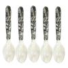Coffee Gadgets Pearl Spoons Shell Dessert Spoon Polished Teaspoons  for Hotel Restaurant