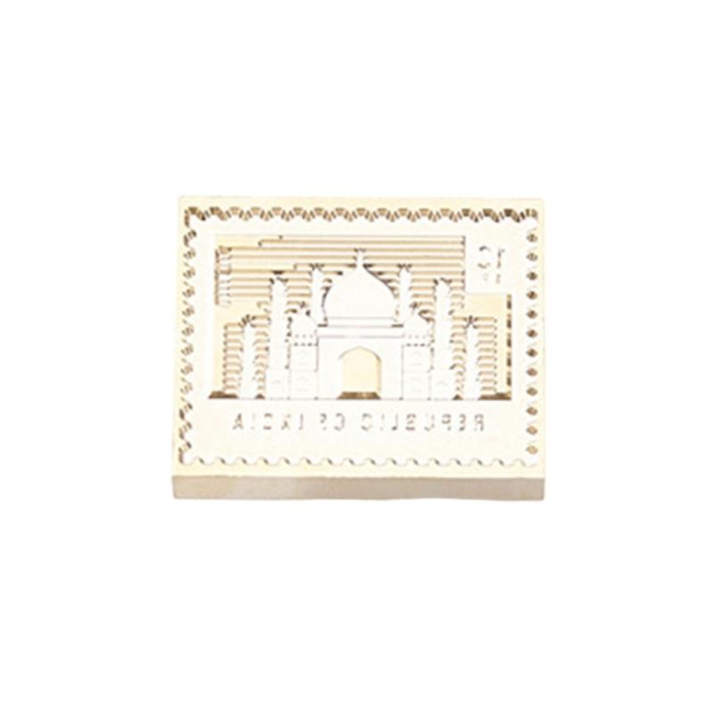 Building Theme Wax Stamp Head, Building Textured Wax Seal Stamp Head Replacement for Invitations Letter Envelope