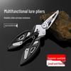 Beginners' Multifunctional Stainless Steel Lure Pliers with Split Ring Cutter