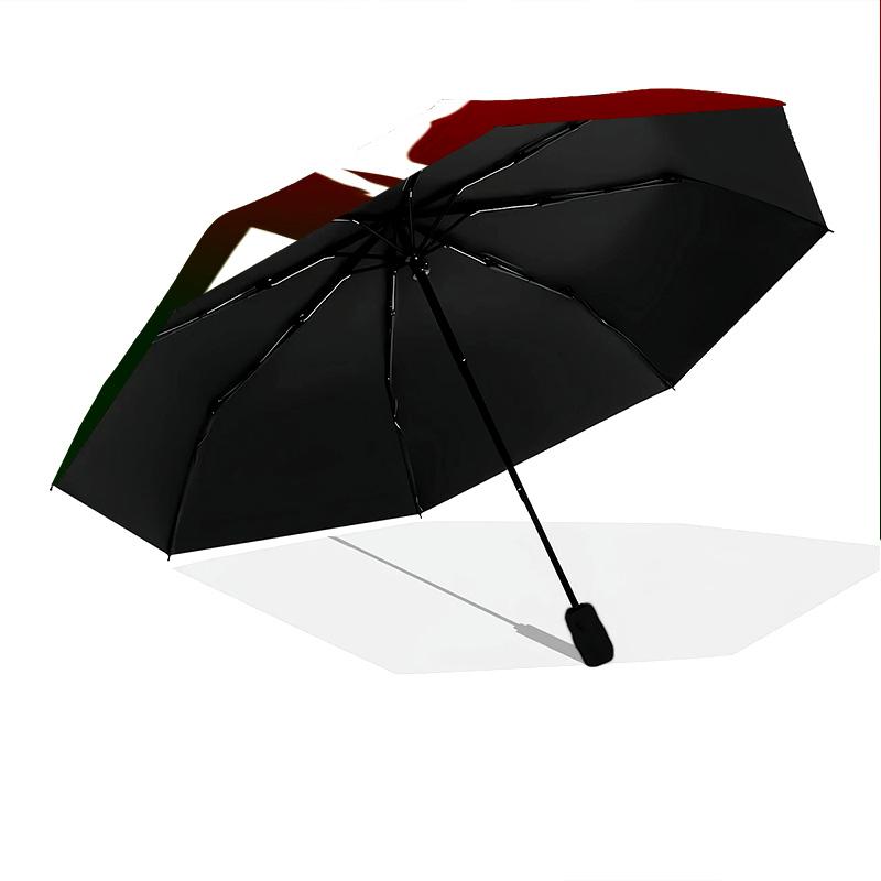 CR7's Legacy Folding umbrella Portable Suitable for all seasons Three folds printing light
