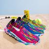 Summer Braid Beach Lazy Shoes Women Casual Weave Soft Slip On Outdoor Flats Sneakers