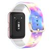 For Samsung Galaxy Fit3 Pattern Printing Silicone Strap Replacement Watch Band