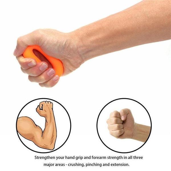 Силиконовый усилитель для пальцев, носилки, ручка для фитнеса, игрушка-непоседа, шарики, силовые тренировки мышц, резиновое кольцо, тренажер