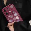 Простой чехол для телефона с рисунком сердец любви для Xiaomi 13T 11T Poco F6 X6 X5 Pro Redmi Note 13 12 11 10 Pro матовый противоударный мягкий защитный чехол для объектива из ТПУ
