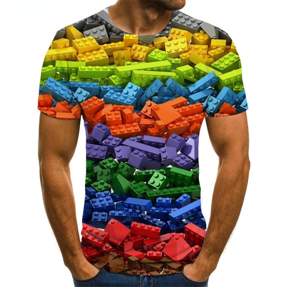 Brand Muscle T Shirt Men Abdominal Muscles Funny T Shirts Black T-shirts 3d Mens Clothing Punk Rock Fashion Slim Tops