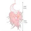 Горячий! Настенный декор Ловец снов Подвесной светильник Перо Ручная работа Лунное украшение