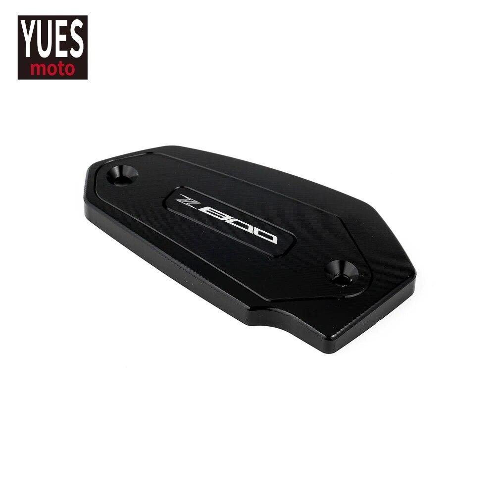 Motorcycle Accessories CNC Front & Rear Brake Fluid Cylinder Master Reservoir Cover Cap For KAWASAKI Z800 2013 2014 2015 2016