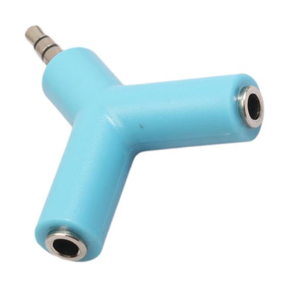 3,5 мм Наушники Наушники Штекер на 2 Аудио Разветвитель Гнездо Y-образный Стерео Адаптер