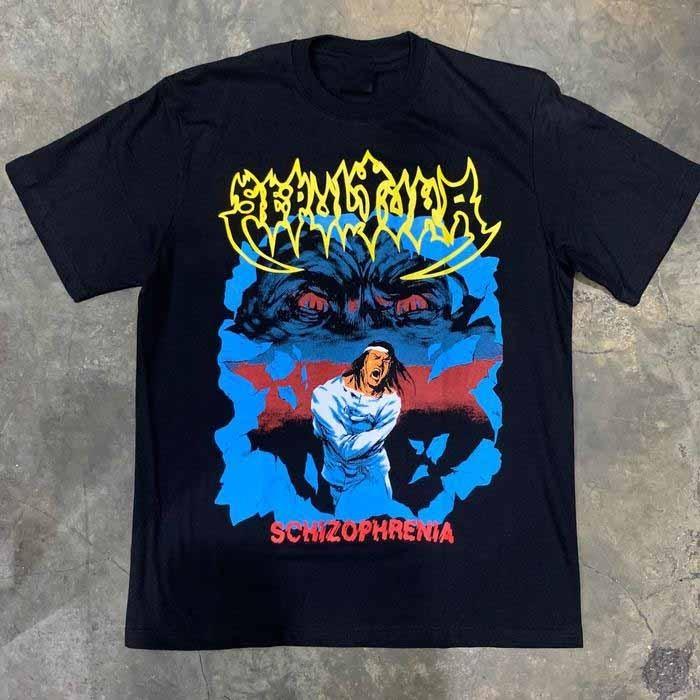 Schizophrenia Sepultura Band Shirt Classic Black Unisex S-5XL EM1239