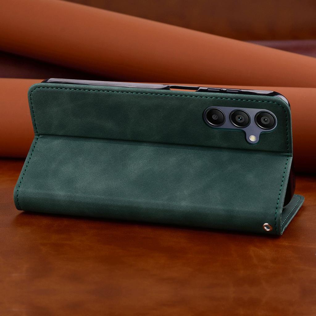 Magnetic Closure Flip Wallet Phone Case for TECNO SPARK GO 2022,SPARK 9,8C Vintage PU Leather Card Holder Cover