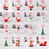 1PC Gifts Santa Claus Miniatures Christmas Tree Resin Figurines Snowman Fairy Garden Decor