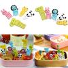 10pcs Bento Kawaii Animal Food Fruit Picks Forks Lunch Box Accessory Decor Tool