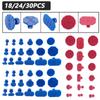 18/24/30pcs Car Dent Repair Spacer Kit Car Door Dent Repair Puller Replace Accessory Part Multiple Sizes Puller Heads Set