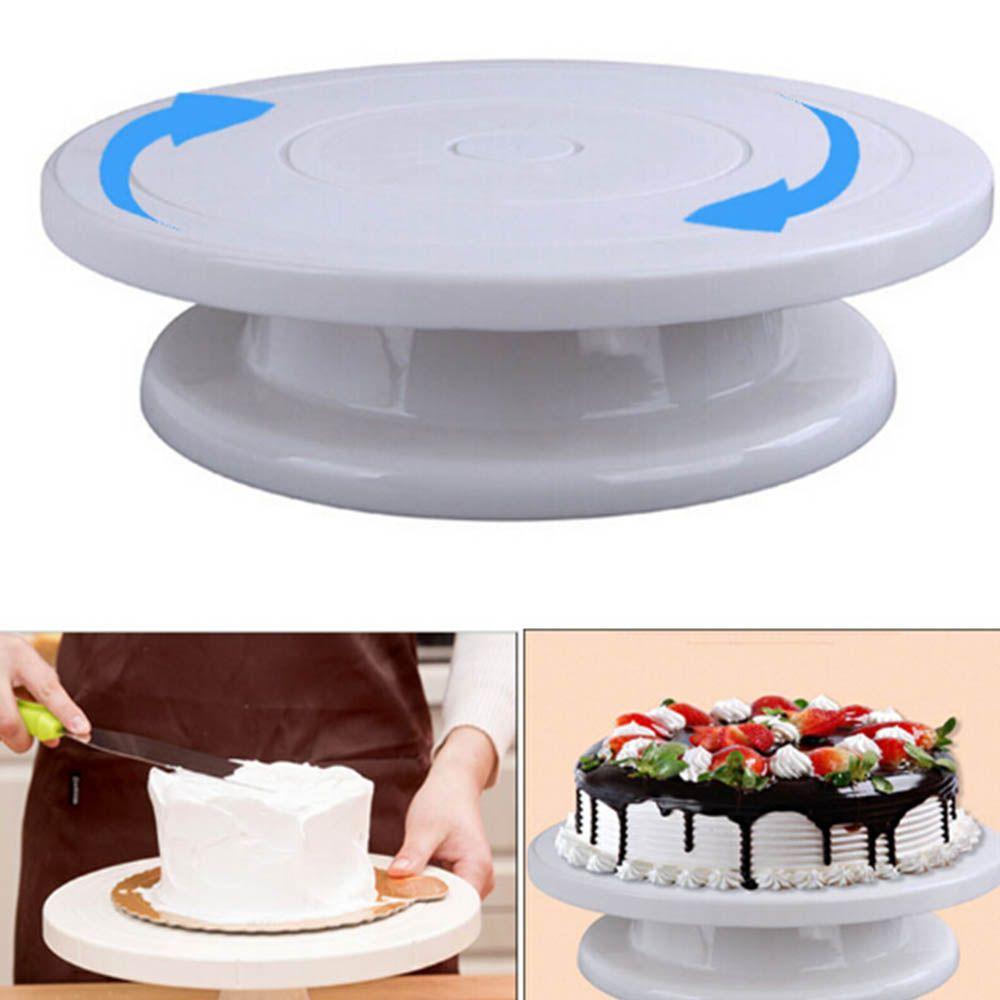 Украшение Кекса Кухонное Ремесло Инструменты для Выпечки Вращающаяся Подставка для Демонстрации Поворотный Столик для Торта Вращающаяся Платформа