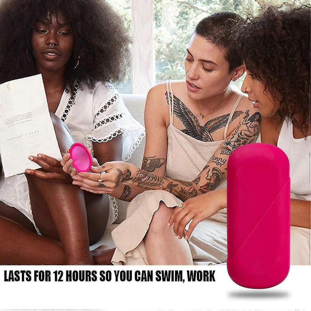 2023 New Menstrual Disc - For Most Comfortable Reusable Period Disc - Removable Stem - Medical-grade Tw