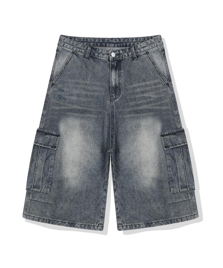 Джинсовые шорты-бермуды Geulapig Wash Cargo 3/4, 5 цветов [Grsd_8501] (Тип B)